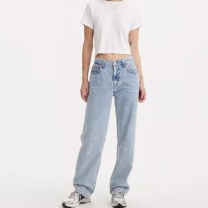 Levis low pro striaght Charlie Glow Up - Med Wash